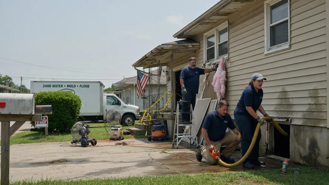 Water Damage Repair in Grambling, LA near me